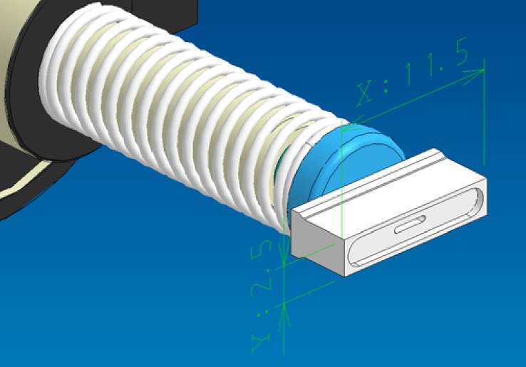 Rectangular nozzle